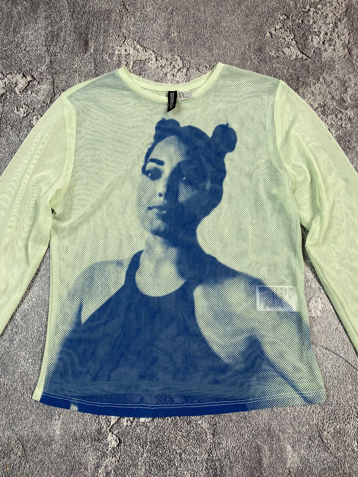 20471120 × Beauty Beast × If Six Was Nine Y2K Girl Mesh Longsleeve Streetwear Size M / US 6-8 / IT 42-44 - 3 Thumbnail