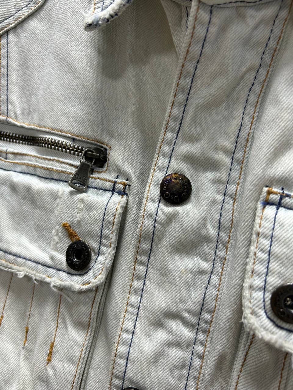 Dolce & Gabbana Vintage Dolce & Gabbana denim Jacket Size US XL / EU 56 / 4 - 3 Thumbnail