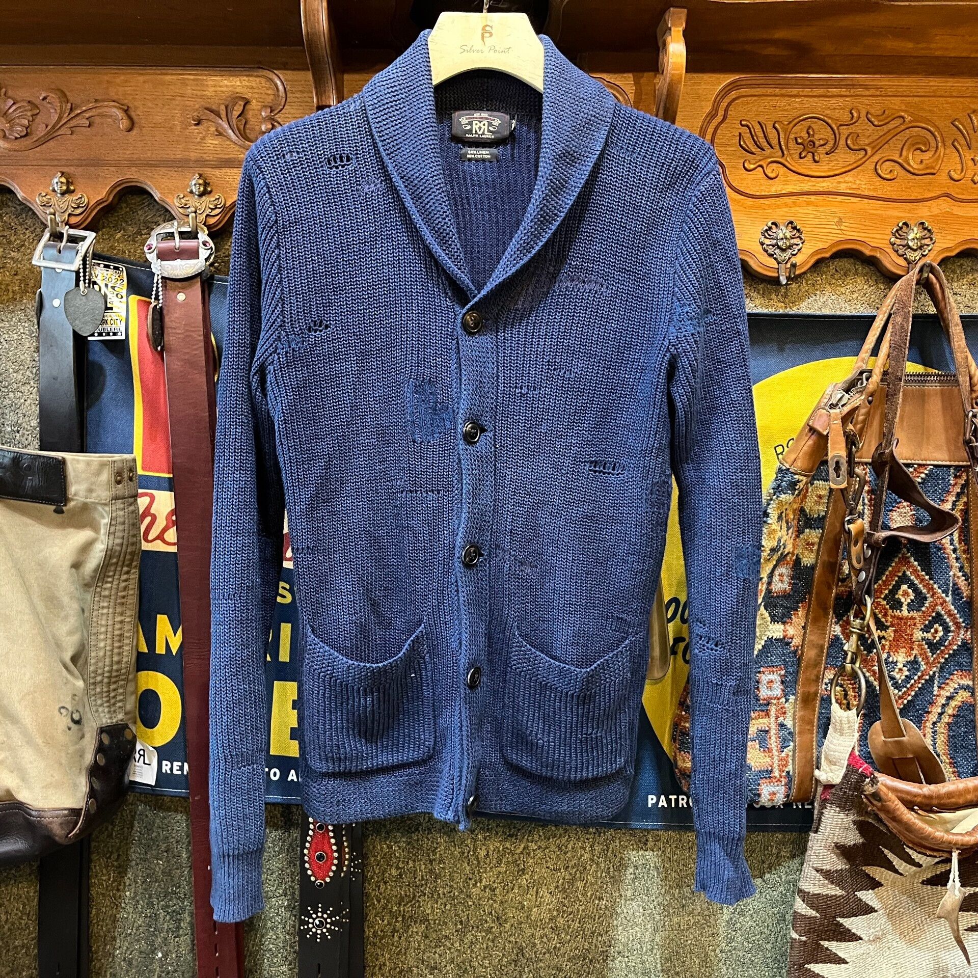 RRL Ralph Lauren RRL Patchwork Distressed Sweater Size US M / EU 48-50 / 2 - 1 Thumbnail