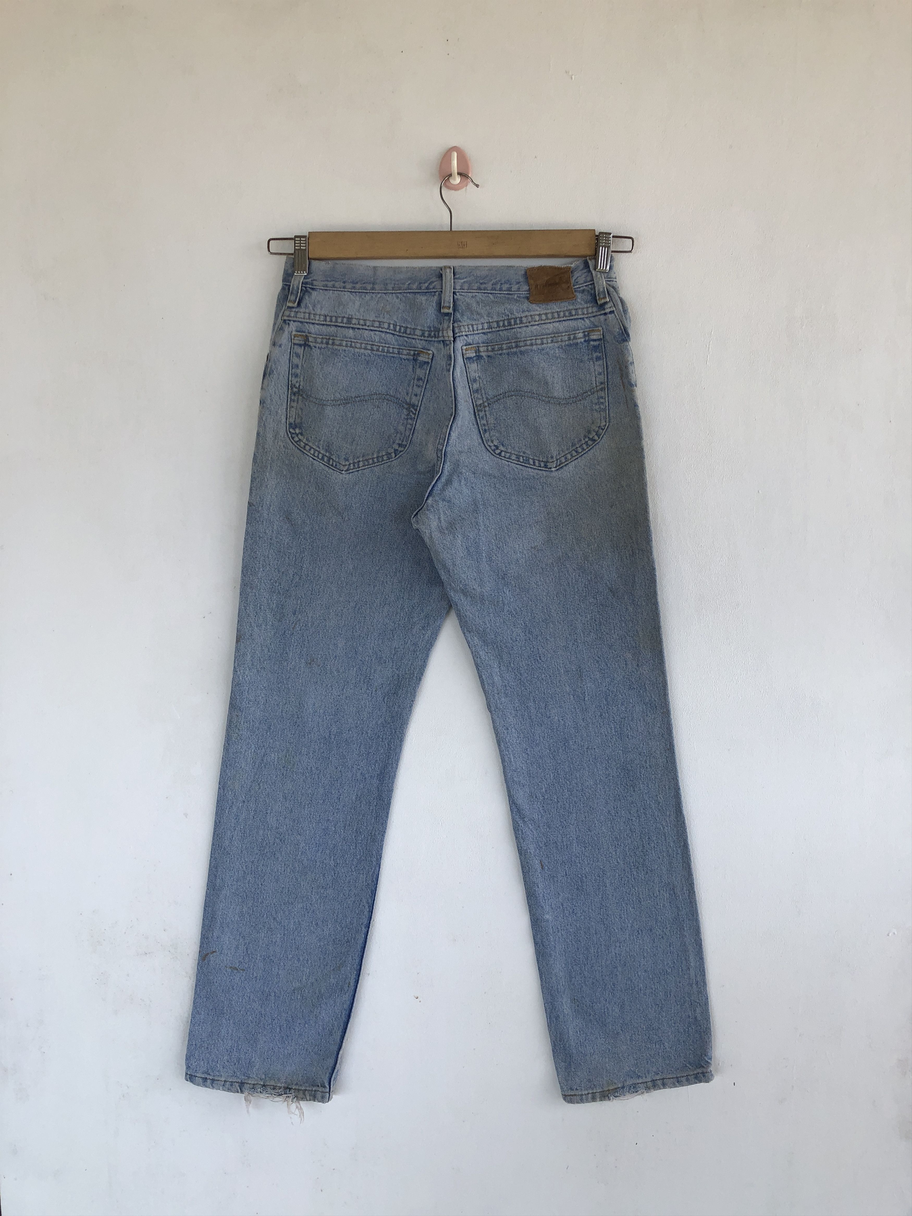 Lee Vintage Lee Jeans Stonewash Dirty Lee Denim Pants Size US 30 / EU 46 - 2 Thumbnail
