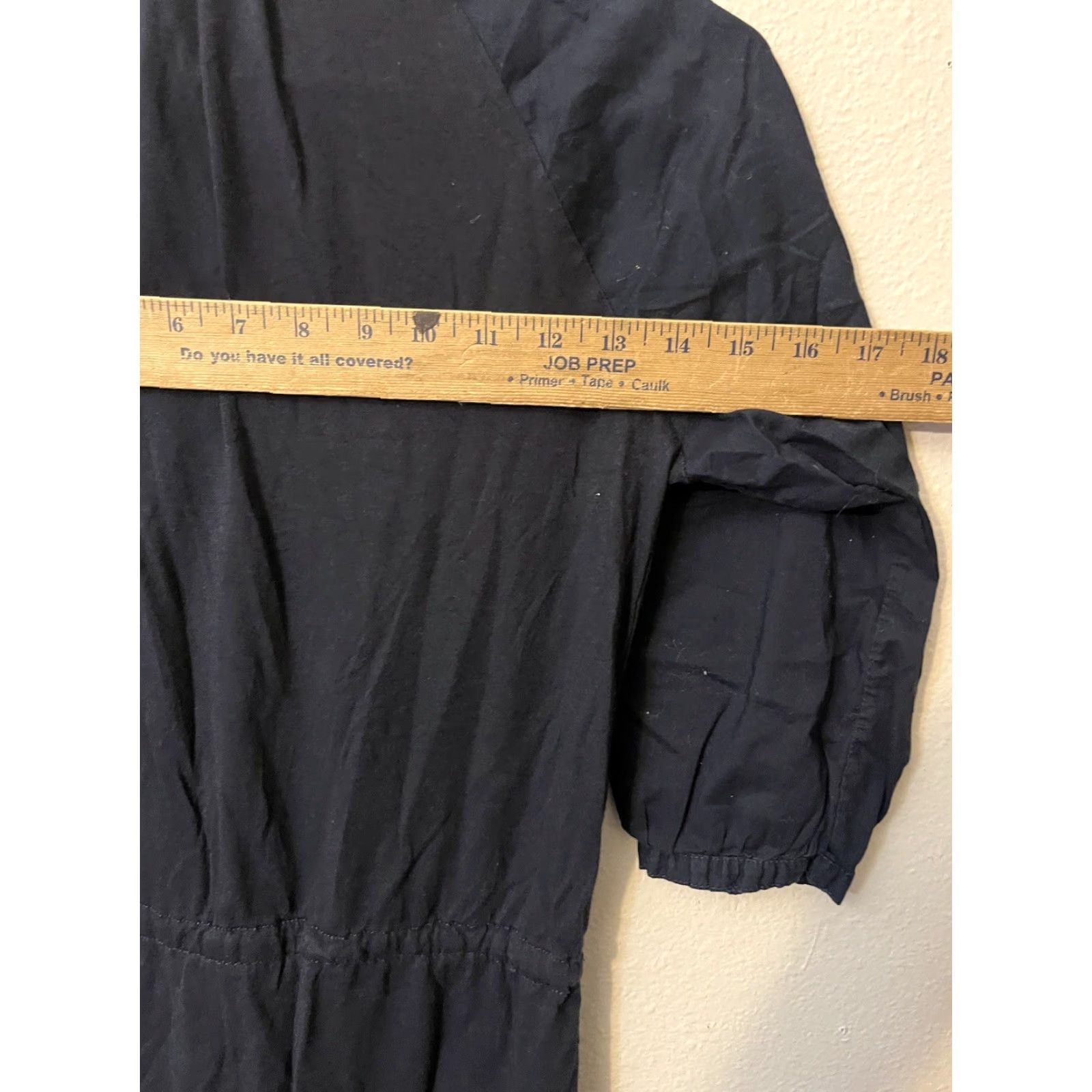 Gap VINTAGE Gap Women's Knit Shirt Dress XS Blue Casual Button Up 3/4 Sleeve Elastic Waist Size XS / US 0-2 / IT 36-38 - 5 Thumbnail