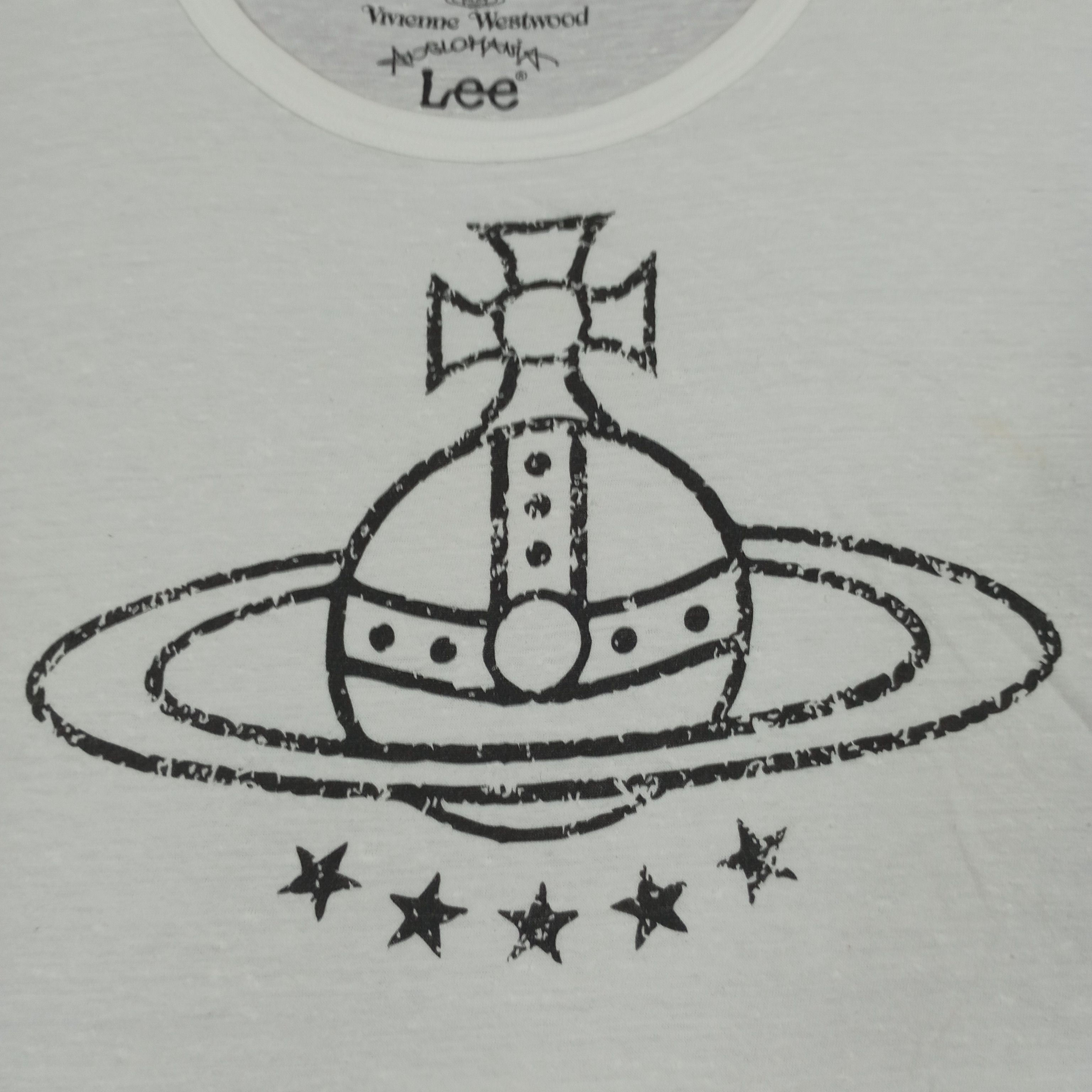 Lee × Vintage × Vivienne Westwood Vivienne Westwood X Lee Designer Punk Fashion Style Tshirt Size S / US 4 / IT 40 - 2 Thumbnail