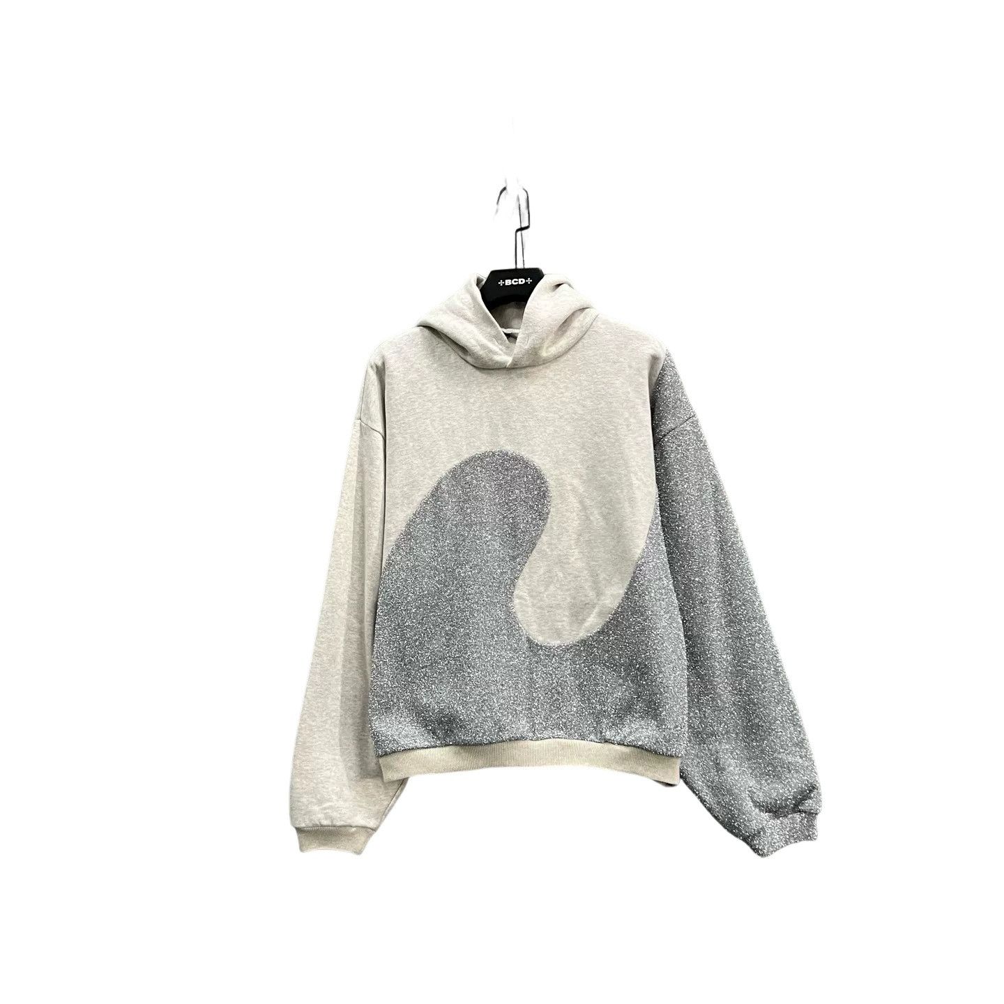 Dior Dior Glitter Wave Spliced Hoodie Size L Size US L / EU 52-54 / 3 - 1 Thumbnail