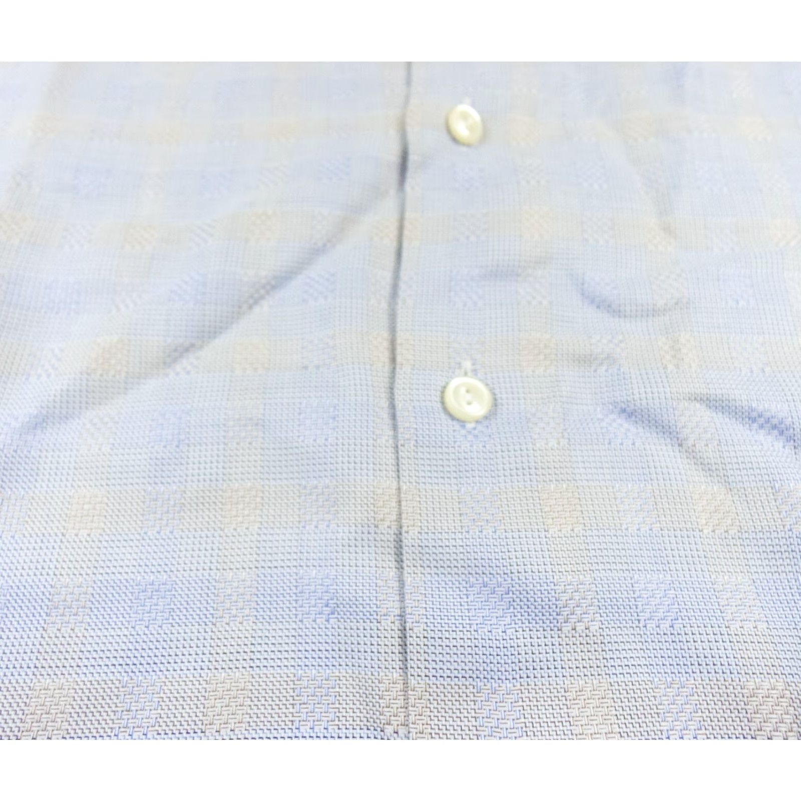 Eton VINTAGE ETON Men’s Button-Up Shirt Long Sleeve Check Cotton Blue 15.5 Business Casual Size US M / EU 48-50 / 2 - 4 Thumbnail