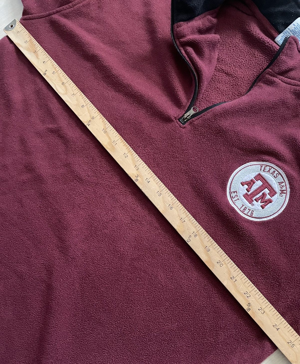 Vintage VTG Knights Apparel Texas A&M Aggies 1/4 Zip Fleece Sz L Size US L / EU 52-54 / 3 - 5 Thumbnail