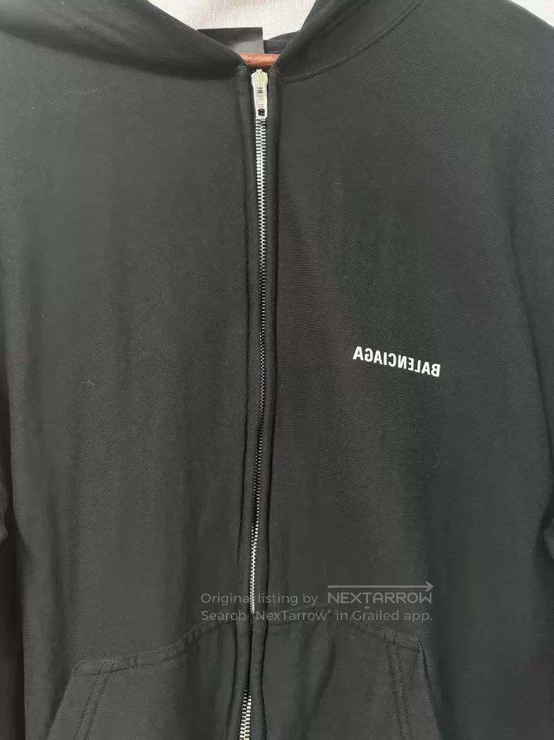 Balenciaga Balenciaga Letter Logo Zip Jacket Size US S / EU 44-46 / 1 - 5 Thumbnail