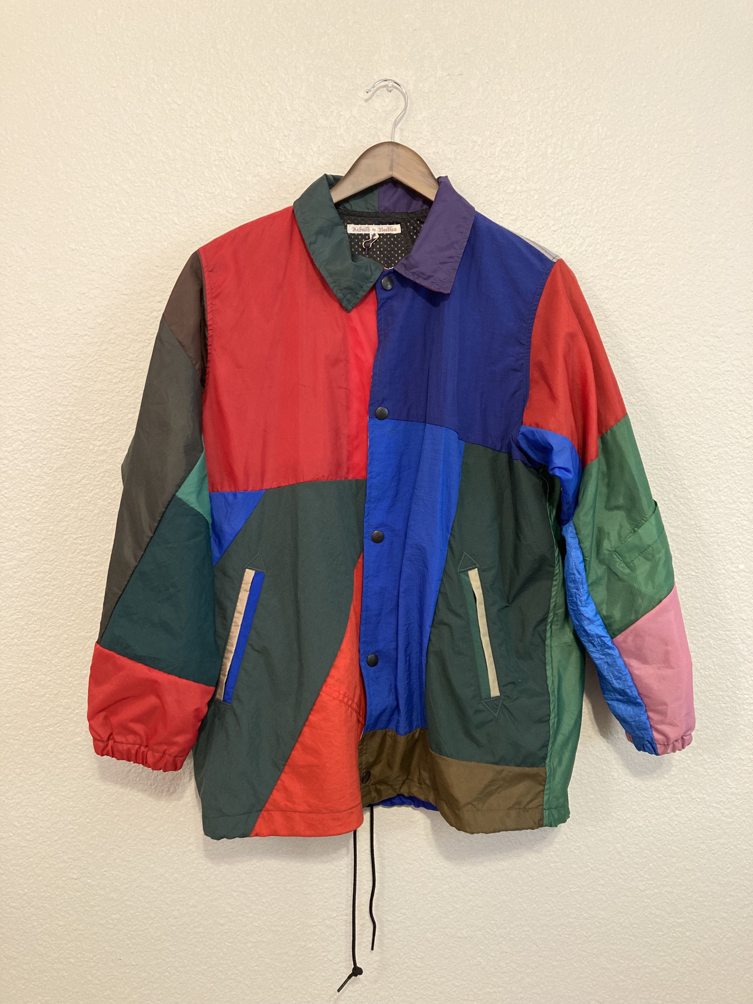 Needles Rebuild Patchwork Coach Jacket BNWT