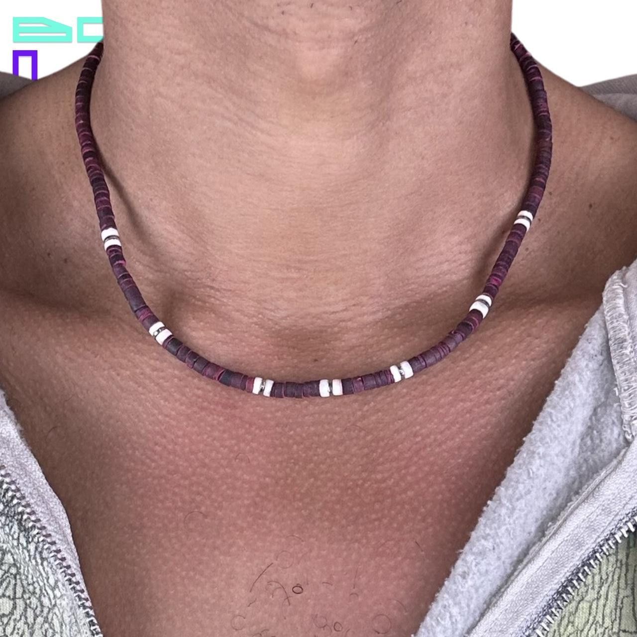 Jewelry × Other BURGUNDY SHELLS OF TRITON CHOKER NECKLACE Size ONE SIZE - 1 Thumbnail