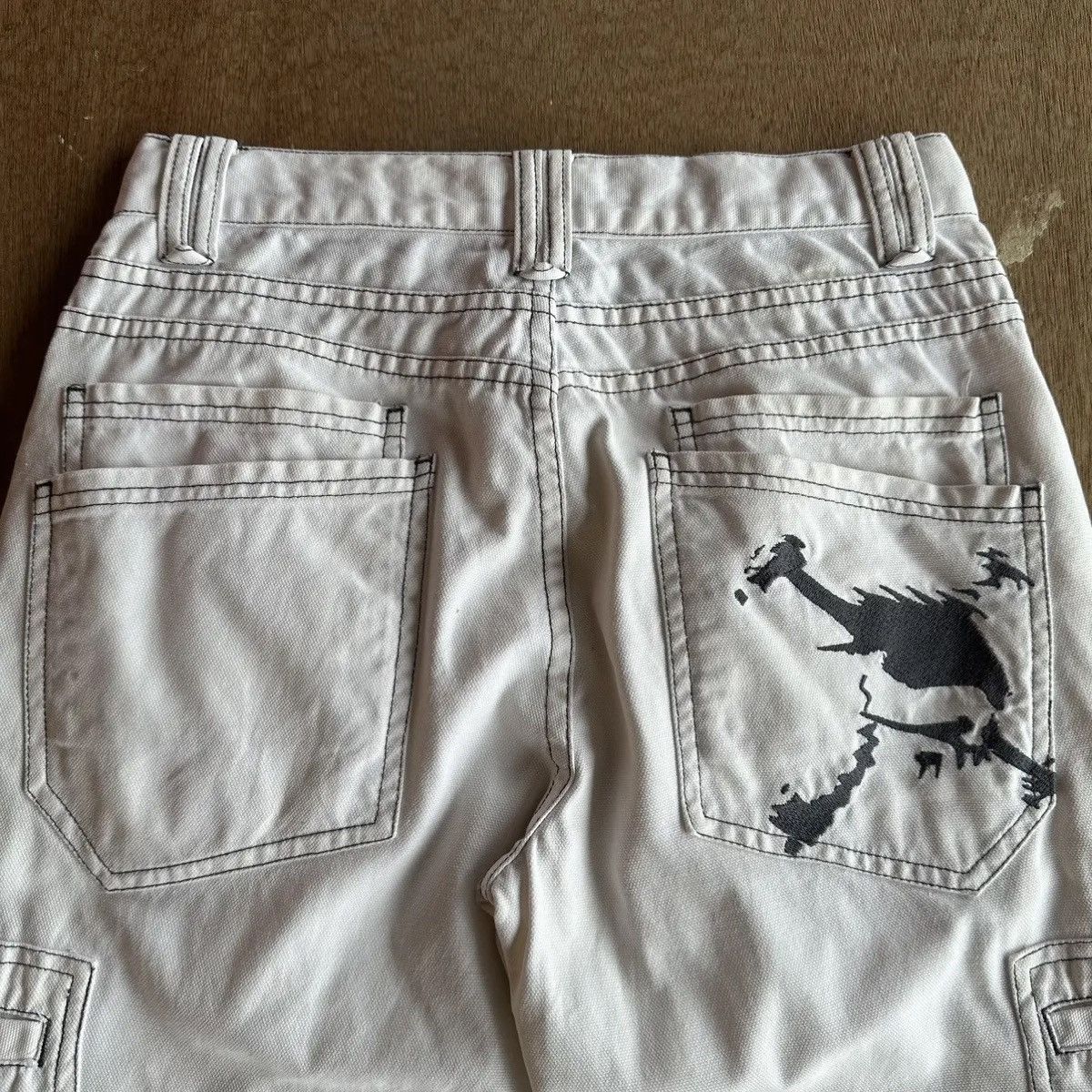 Oakley ARCHIVE🔥OAKLEY EMBROIDERY LOGO DOUBLE POCKET VERY RARE PANT Size US 29 - 18 Thumbnail