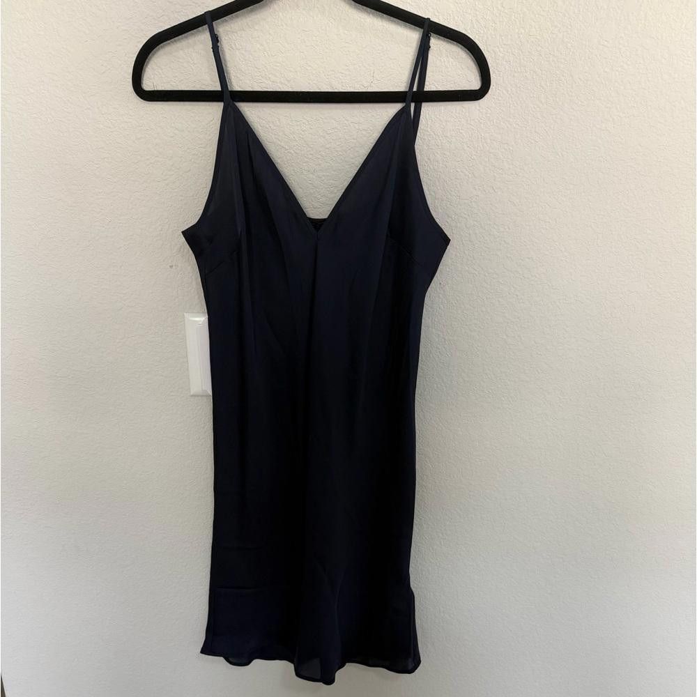 Other Maje Repine Marine Navy Blue Lace Crepe Dress size XL NEW Size XL / US 12-14 / IT 48-50 - 12 Thumbnail