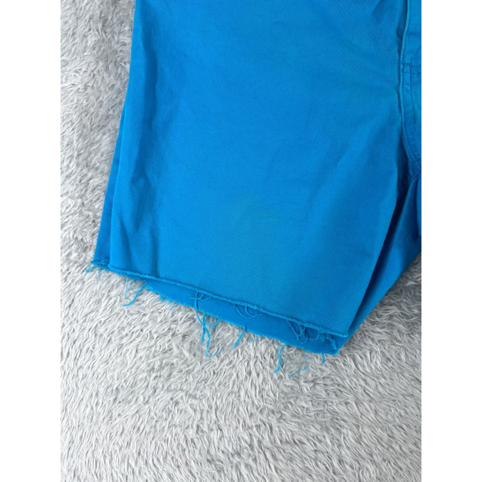 Ralph Lauren Lauren Ralph Lauren Shorts Women 2P Blue Cutoff 100% Cotton Twill Mid Rise 24x6 Size 26" / US 2 / IT 38 - 3 Thumbnail
