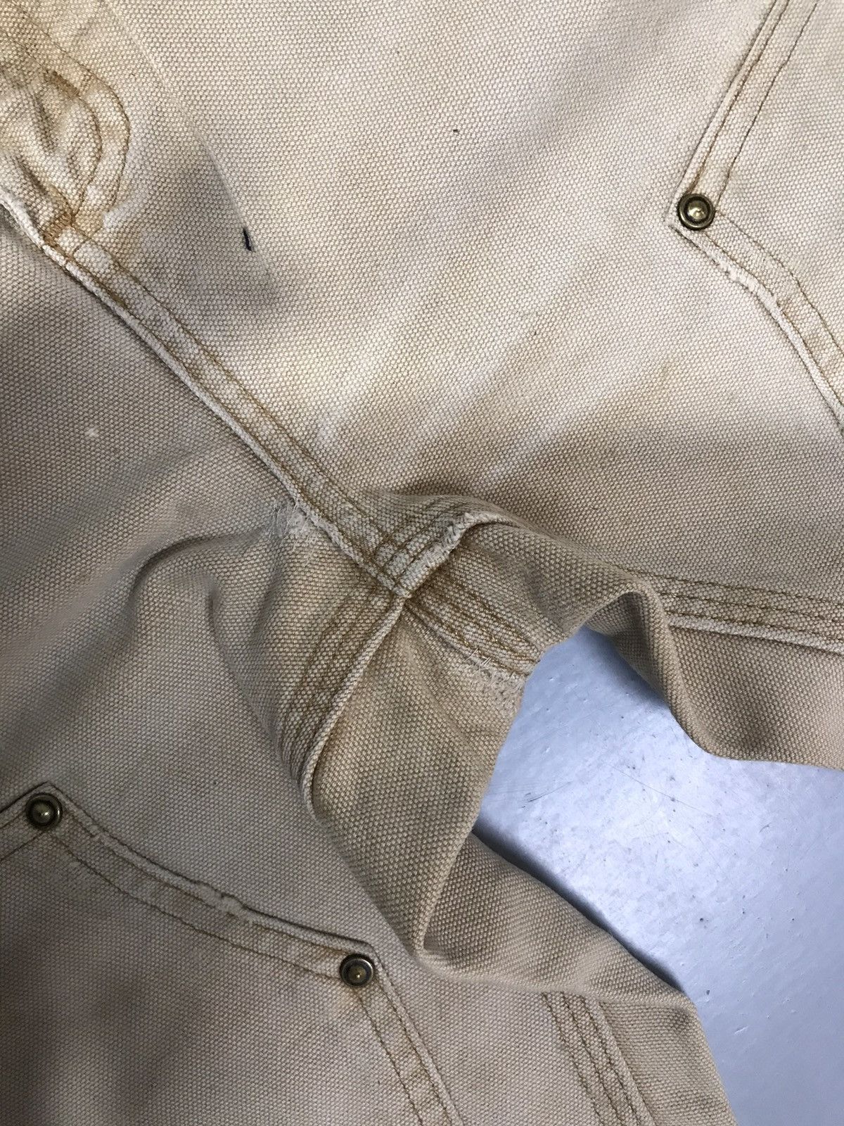 Carhartt Vintage Carhartt double knee damaged denim Size US 30 / EU 46 - 6 Thumbnail