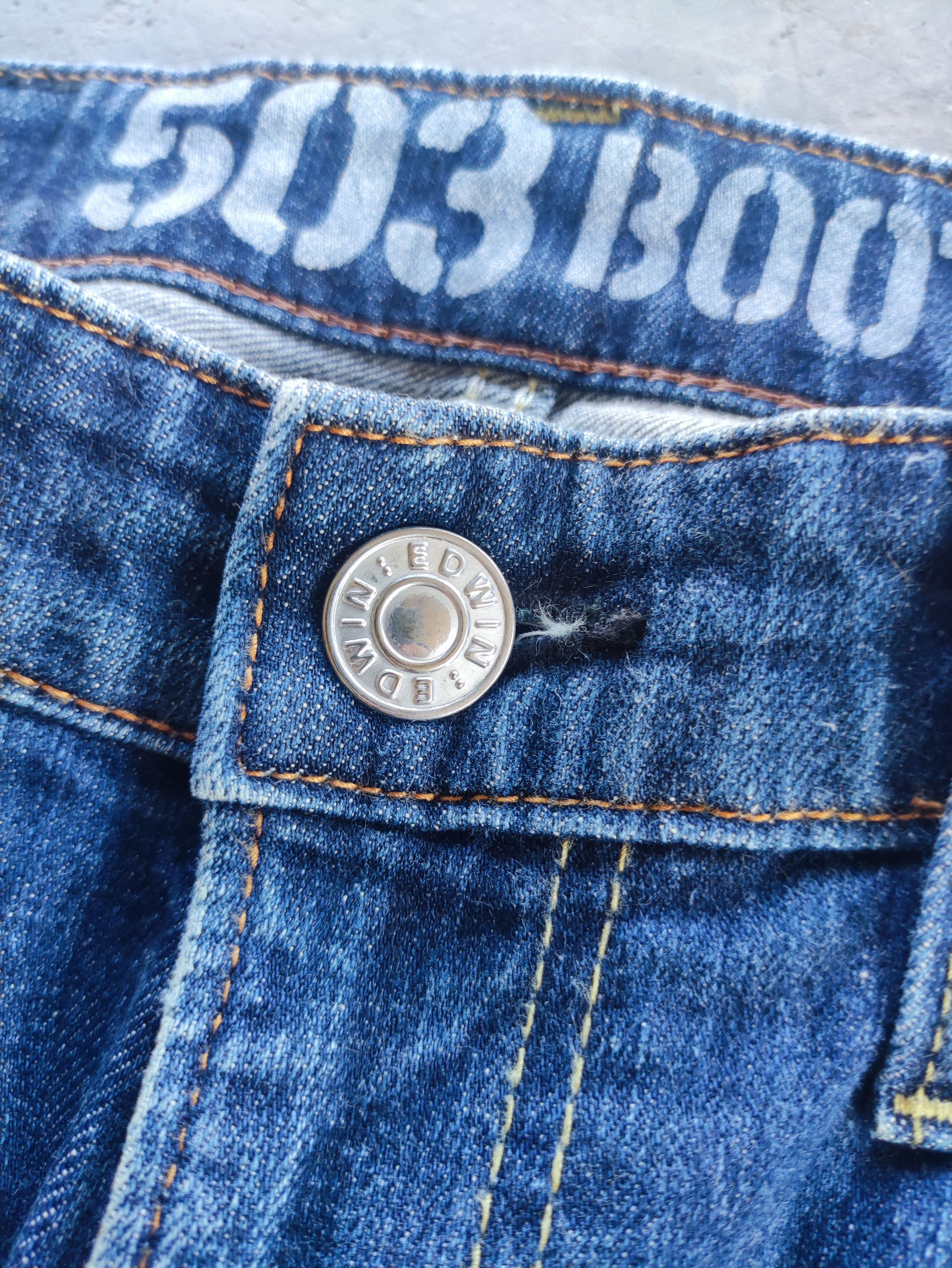Edwin × Jean Vintage Edwin 503 BOOT Jeans Faded Denim Pants FLARED W32 Size US 34 / EU 50 - 5 Thumbnail