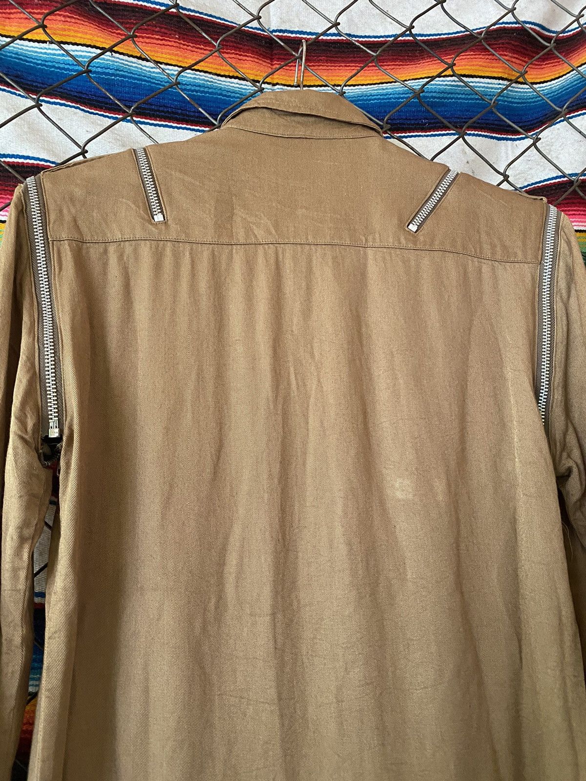 If Six Was Nine × Japanese Brand “Avant Garde style” multi zipper button shirt Size US M / EU 48-50 / 2 - 3 Thumbnail