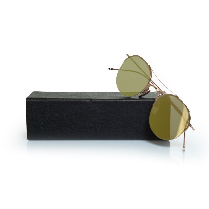 Thom Browne Thom Browne, TB 903 A T GLD 49 sunglasses Size ONE SIZE - 3 Thumbnail