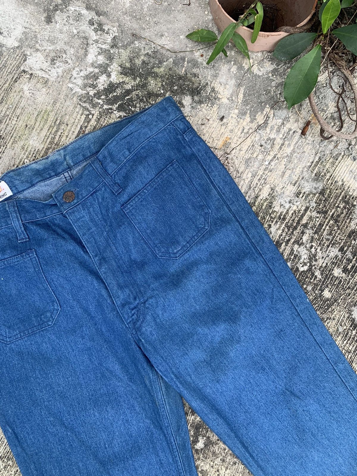 Big John × Hysteric Glamour × Le Grande Bleu (L.G.B.) Sun faded 🔥 flare Big john bush pants bootcut jeans Size US 34 / EU 50 - 10 Thumbnail