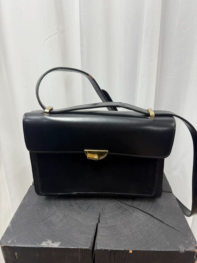 Dries Van Noten Dries Van Noten Square Gold Buckle Bag- DMC Size ONE SIZE - 1 Thumbnail