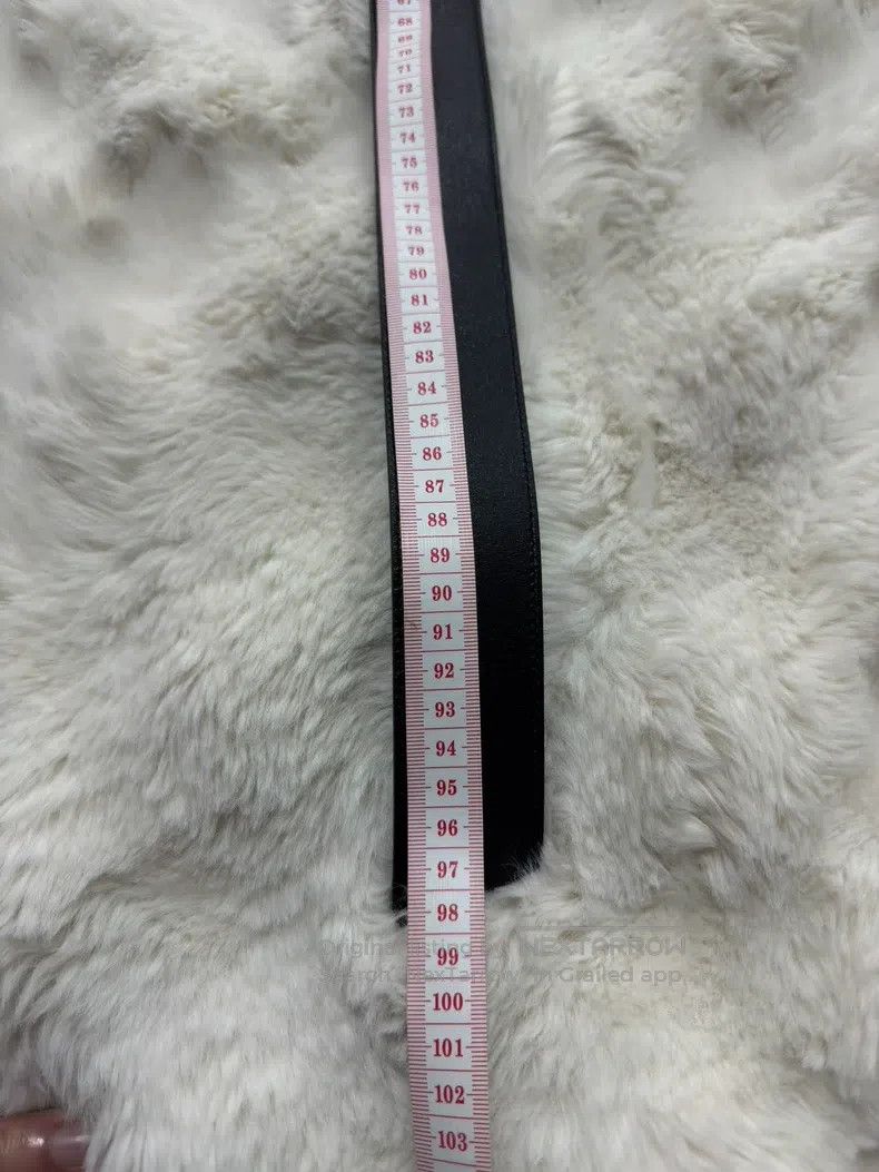 Saint Laurent Paris Saint Laurent Paris size 80 Double Ring Leather Belt Size ONE SIZE - 9 Thumbnail