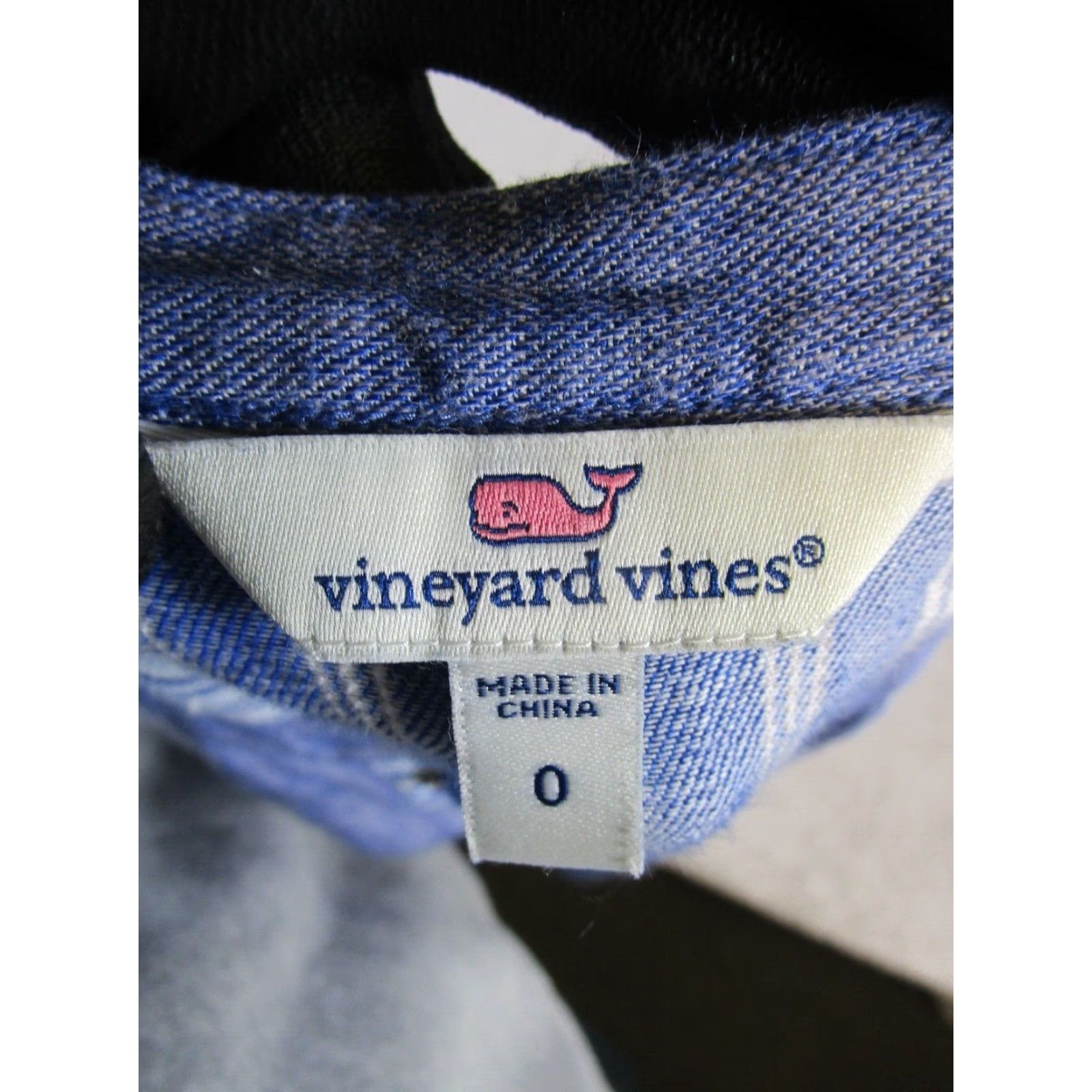 Vineyard Vines Vineyard Vines Blue White Striped Linen Tunic Blouse Womens 0 Size XS / US 0-2 / IT 36-38 - 3 Thumbnail