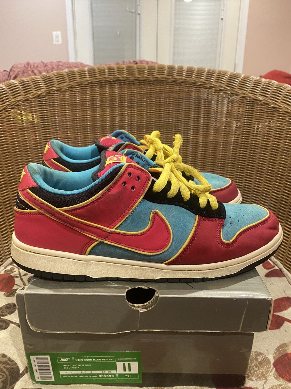 Nike Nike sb ms pacman low Size US 11 / EU 44 - 2 Thumbnail