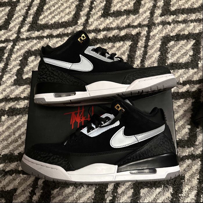 Air jordan 3 retro tinker sp black on sale cement