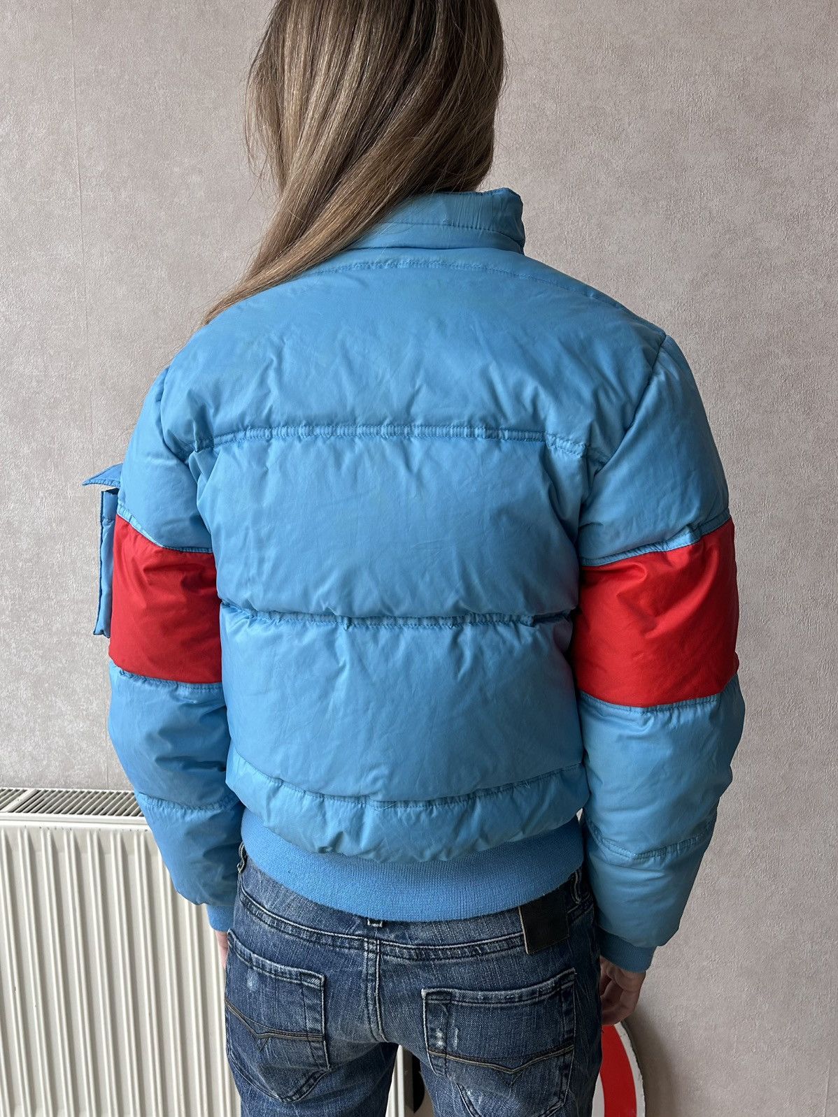 Dolce & Gabbana Vintage Dolce Gabbana Cropped Ski Down Puffer Jacket Size M / US 6-8 / IT 42-44 - 6 Thumbnail
