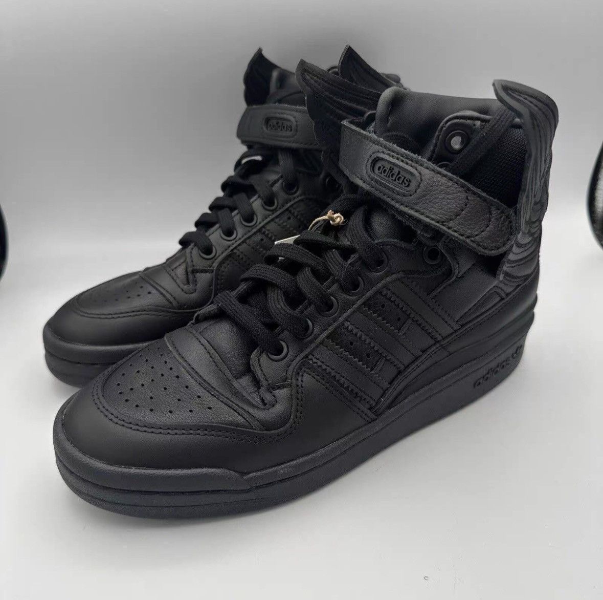 Adidas × Jeremy Scott jeremy scott x adidas wings 4.0 sneakers in black Size US 8.5 / EU 41-42 - 7 Thumbnail