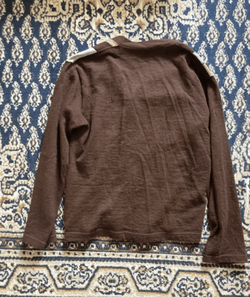 Comme des Garcons × Japanese Brand × Junya Watanabe Comme Des Garcons Sweater Jumper Knit Cargian Jacket EX0059 Size US L / EU 52-54 / 3 - 4 Thumbnail