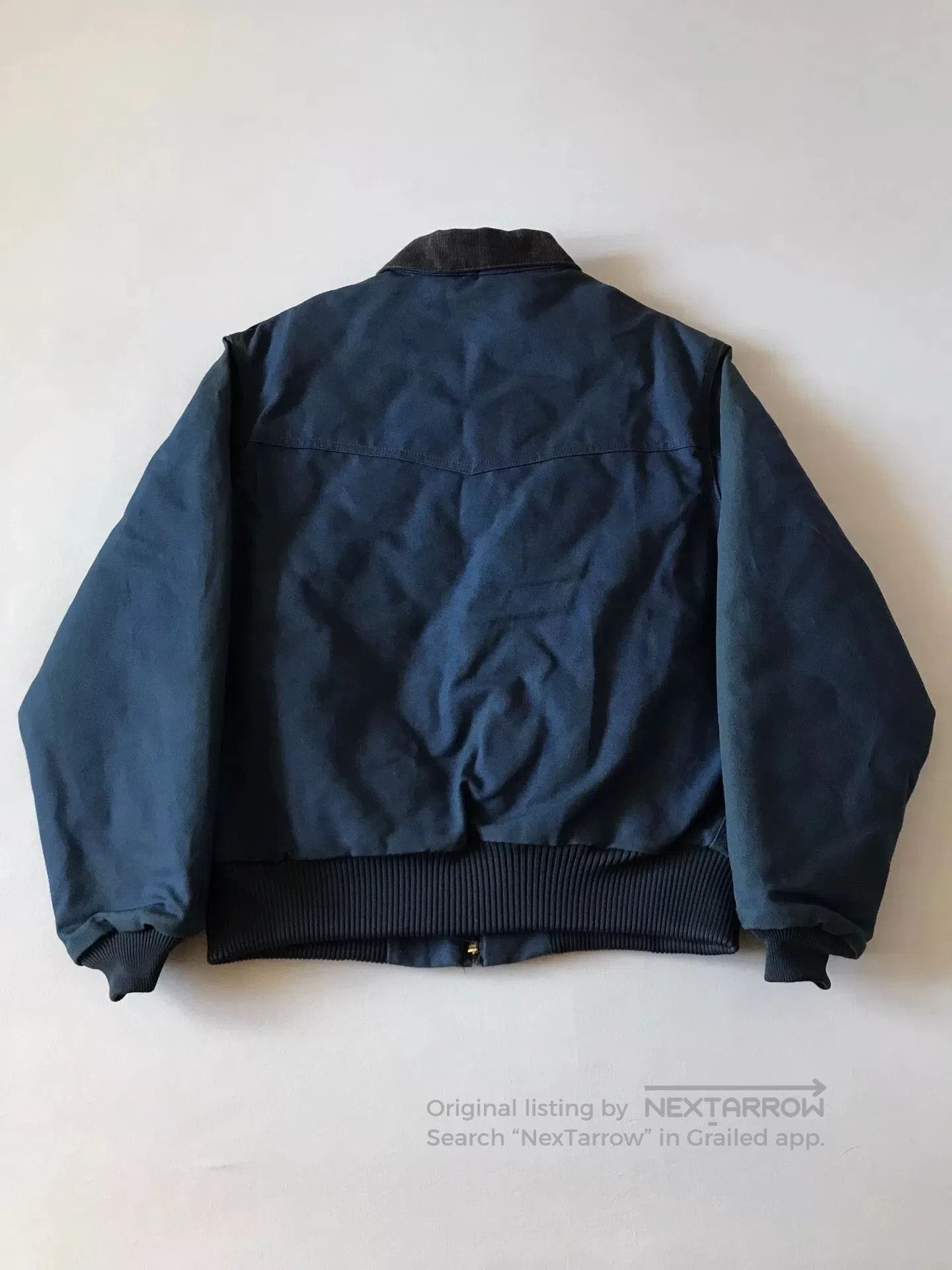 Carhartt Carhartt J13 NVY Canvas Work Jacket. Size US XL / EU 56 / 4 - 2 Thumbnail