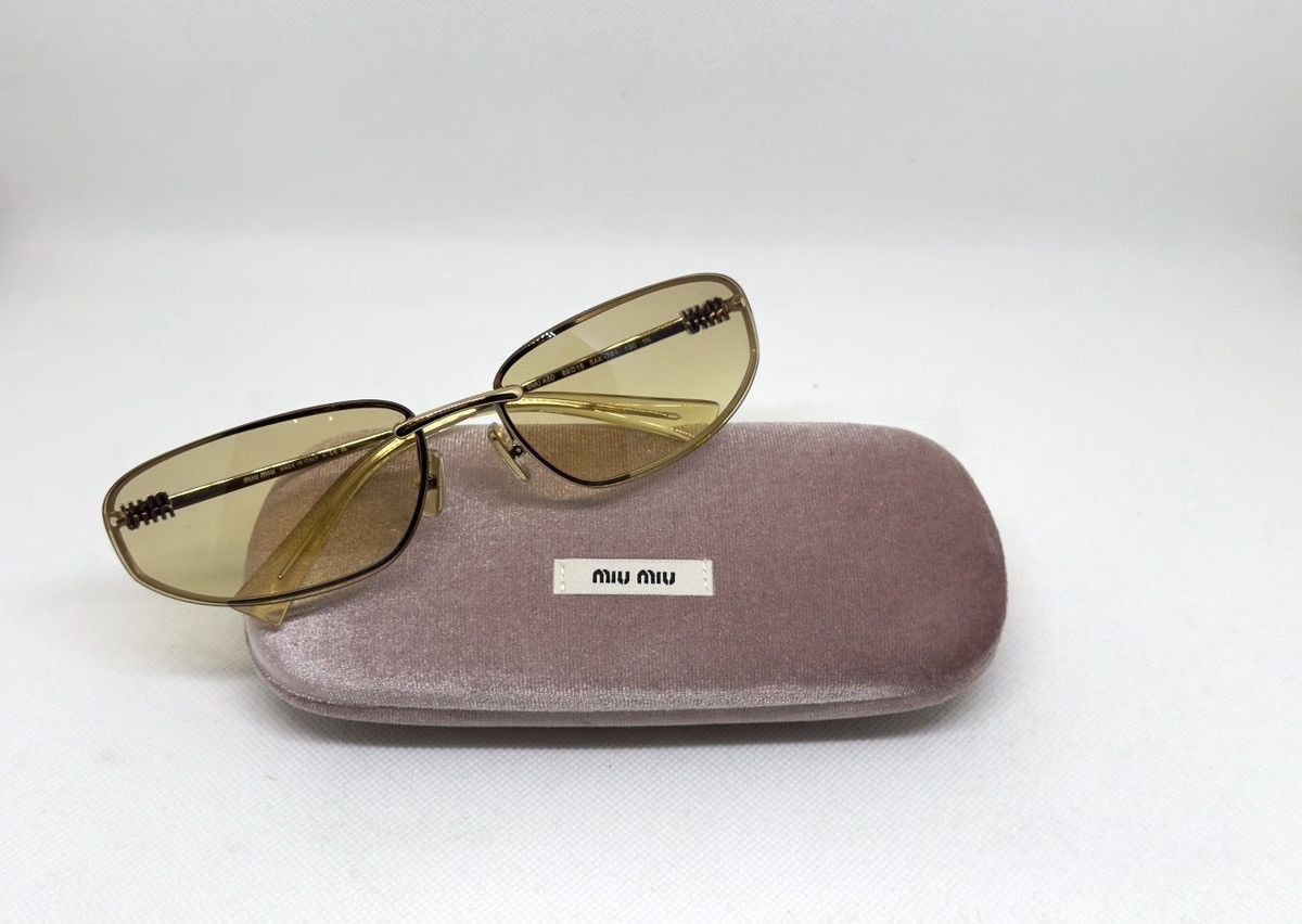 Miu Miu NEW Miu Miu sunglasses Miu Miu MU A50S 5AK-7R1 Size ONE SIZE - 17 Thumbnail
