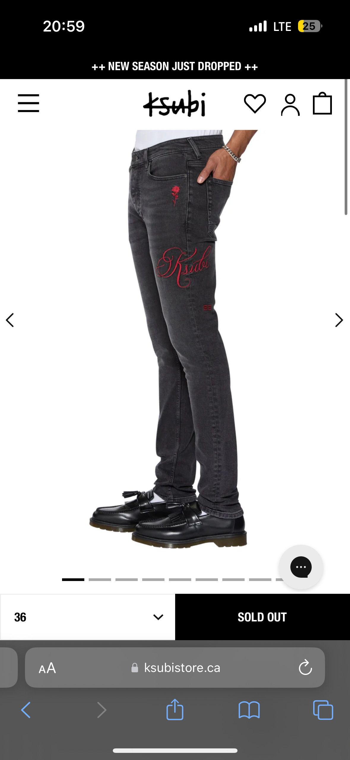 Ksubi Ksubi Van Vinkle Black Rokk Jean Size 36 Size US 36 / EU 52 - 2 Thumbnail