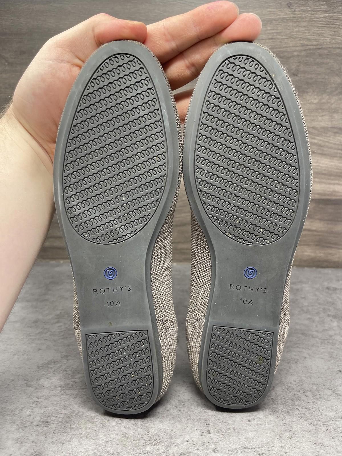 Rothy's Rothys Shoes Womens Size 10.5 The Loafer Grey Slip On Size US 10.5 / IT 40.5 - 8 Thumbnail