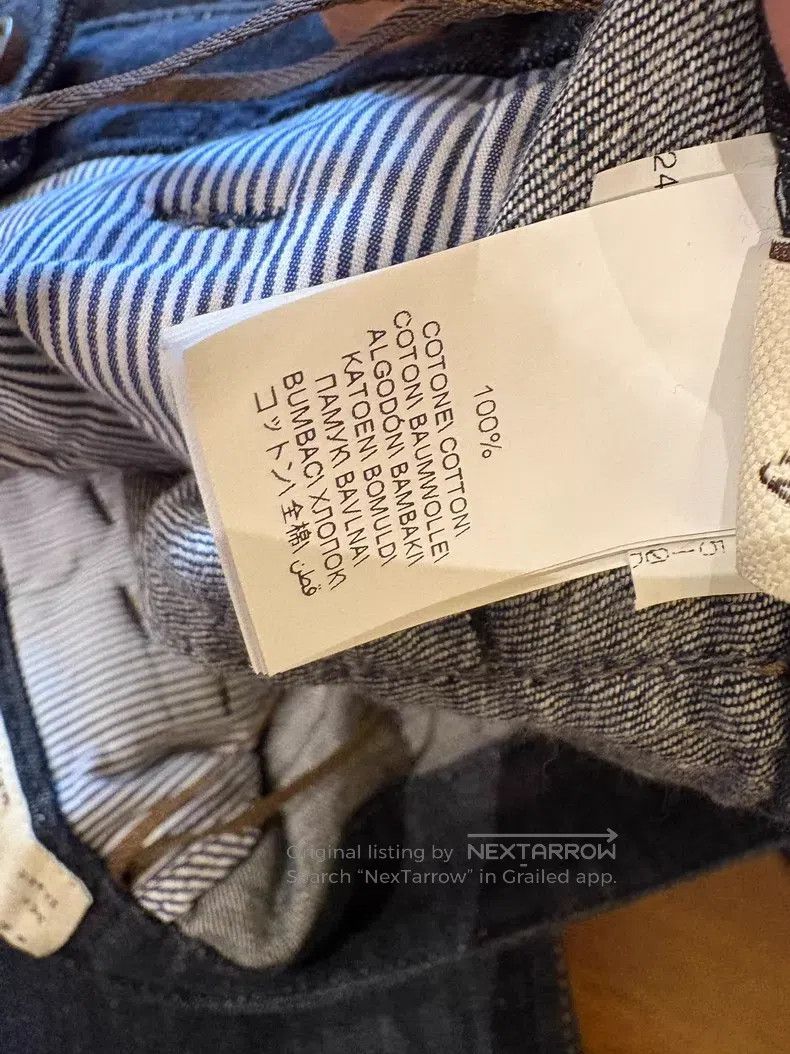 Brunello Cucinelli Brunello Cucinelli Women's Denim Wide Leg Pants Size 25" / US 0 / IT 36 - 6 Thumbnail