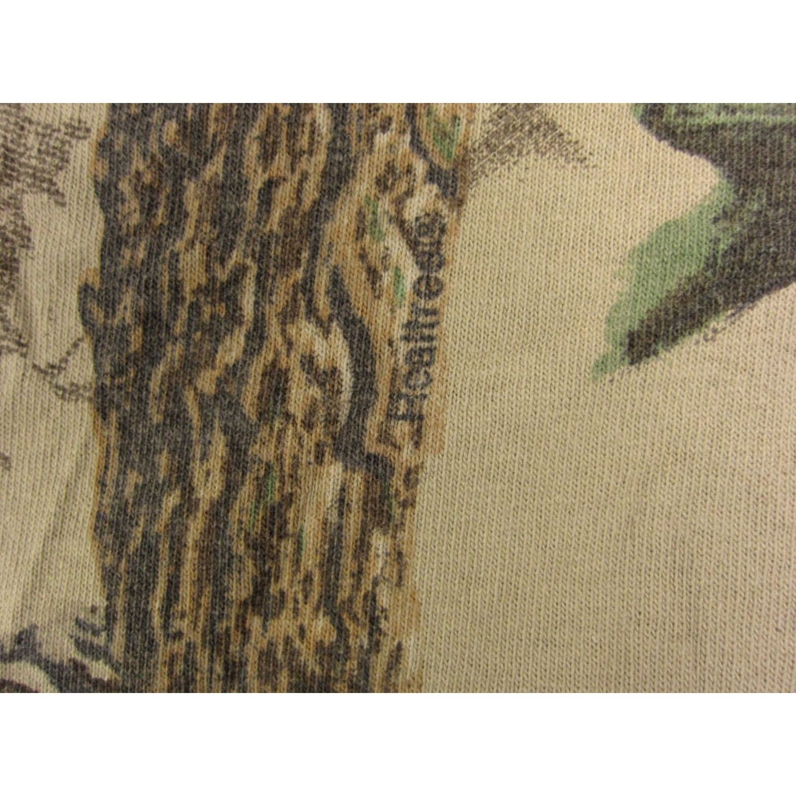 Realtree VINTAGE Realtree Shirt Adult 2XL XXL Green Brown Duxbax Henley Hunting T Mens 80s Classic Size US XXL / EU 58 / 5 - 4 Thumbnail