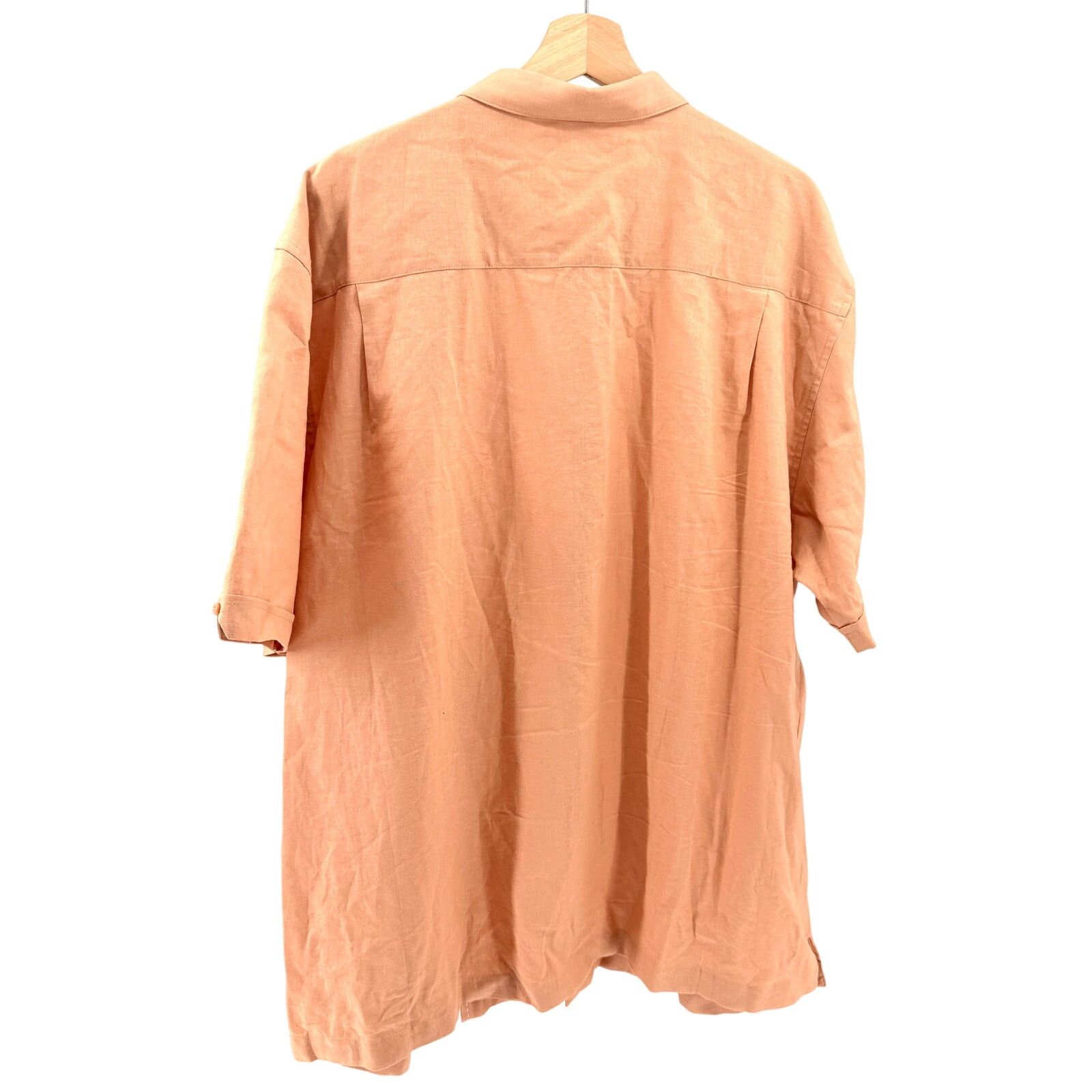 Cubavera Adobe Tan White Trim Bowling Guayabera Short Sleeve Shirt Size US XXL / EU 58 / 5 - 5 Thumbnail