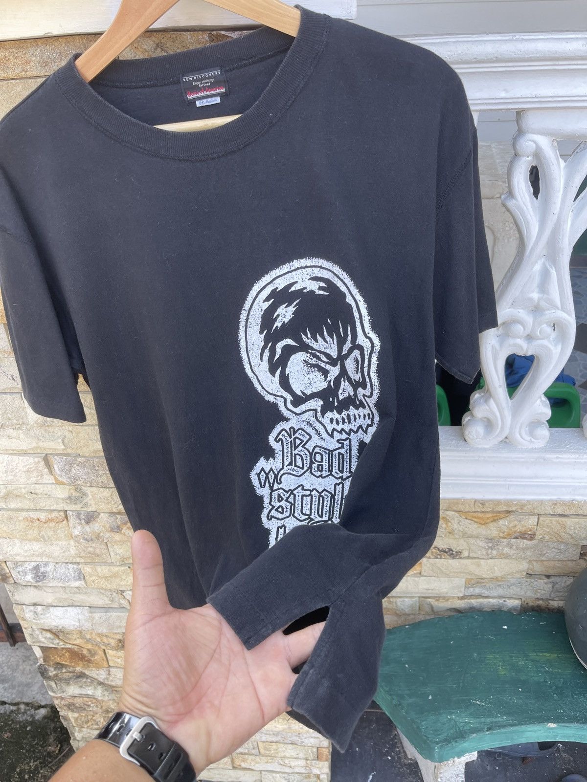 If Six Was Nine Rare🔥Vintage Bad Style Head ERD SKATE TEE Size US M / EU 48-50 / 2 - 7 Thumbnail