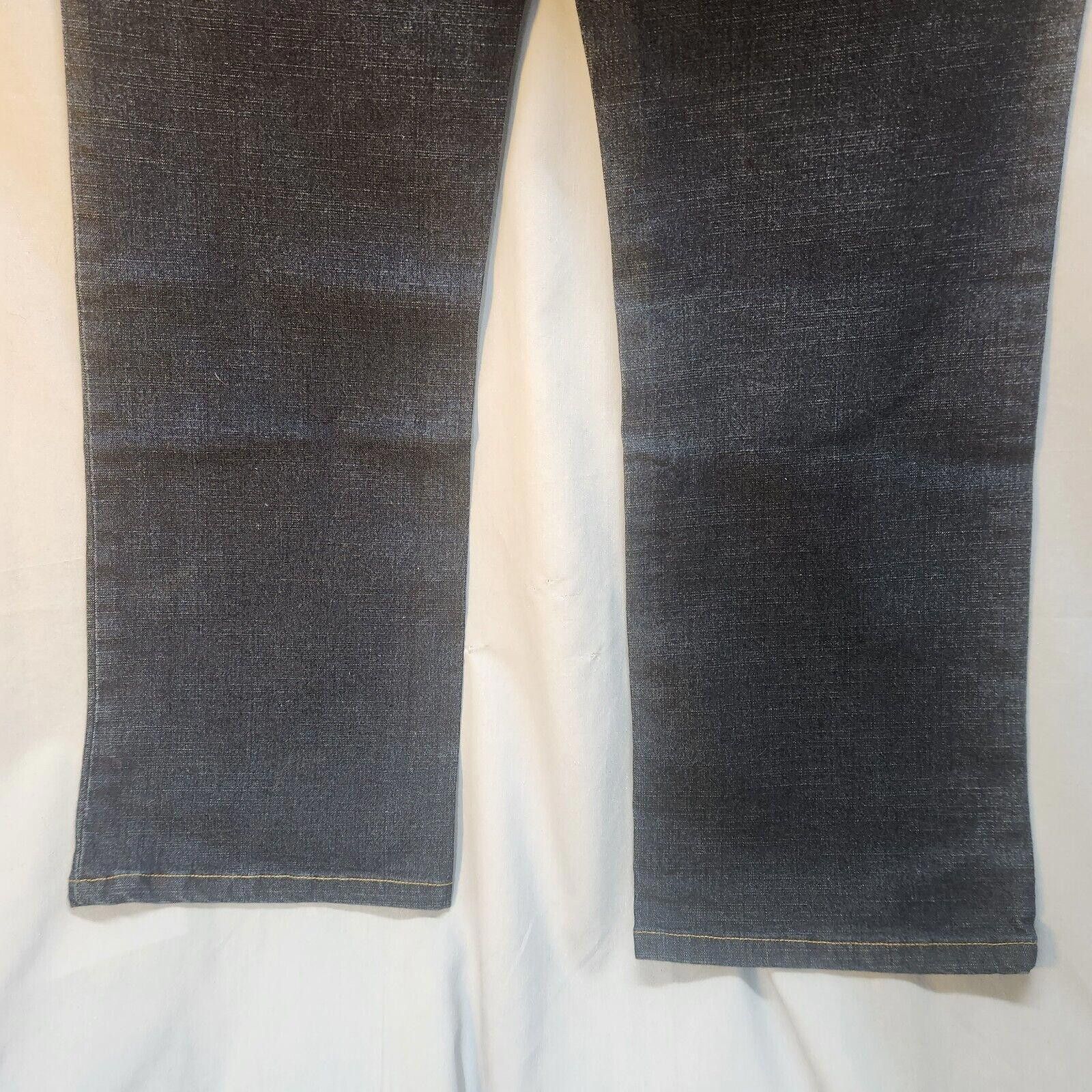 Designer Gloria Vanderbilt Boot Cut Suede Top Jeans Size 8 NWT Size 30" / US 8 / IT 44 - 8 Thumbnail