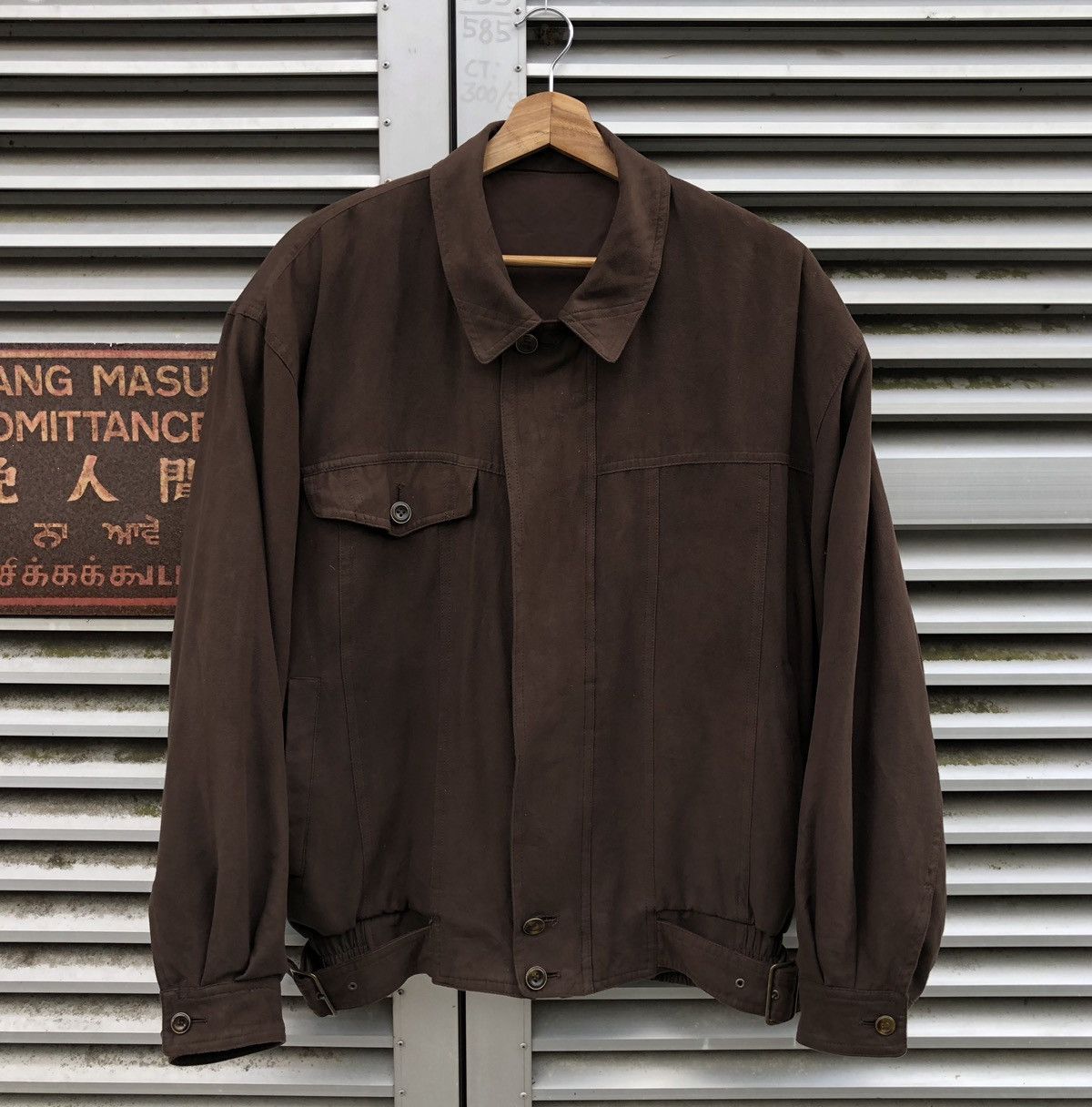 Japanese Brand Vintage Dimitri Casa di moda Bomber Jacket Size US L / EU 52-54 / 3 - 1 Thumbnail