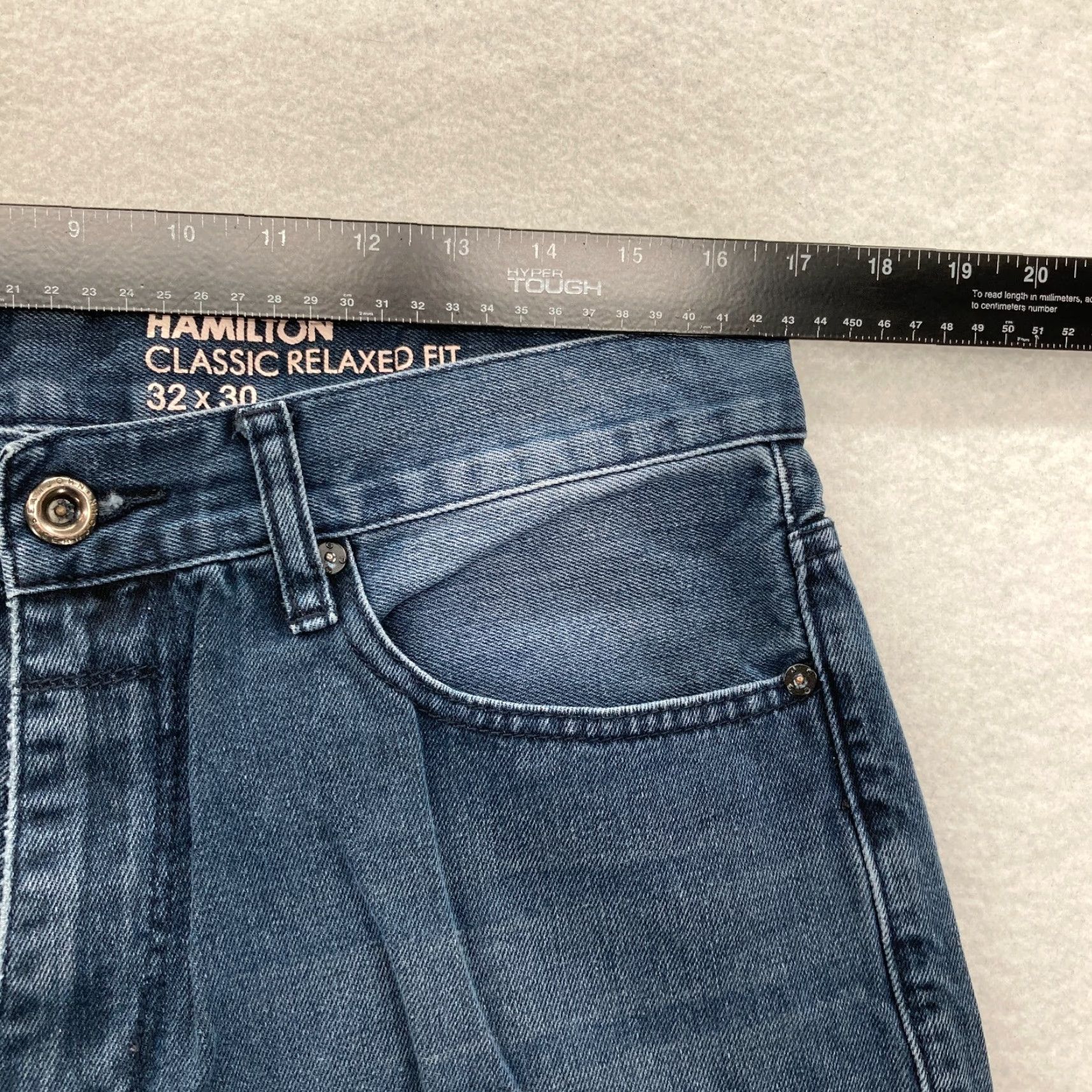 Sean John Sean John Hamilton Classic Relaxed Fit Jeans Mens 32x30 Dark Blue Denim Hip Hop Vintage Size US 32 / EU 48 - 7 Thumbnail