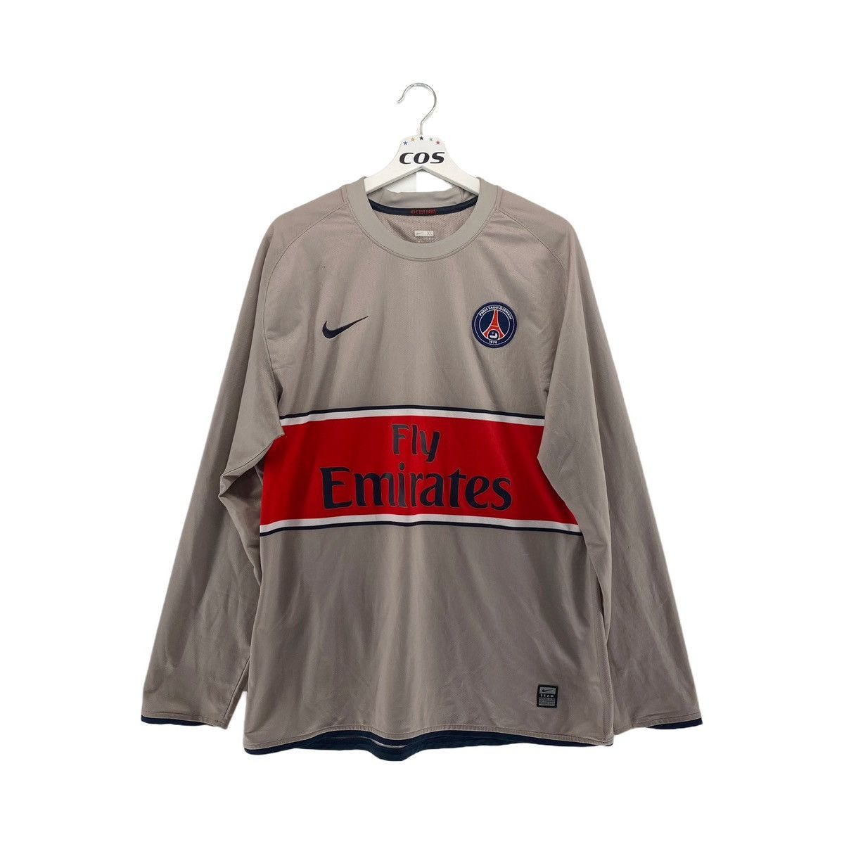 PSG Paris Saint-Germain 2008 2009 Away Nike Soccer Shirt Jersey Size L