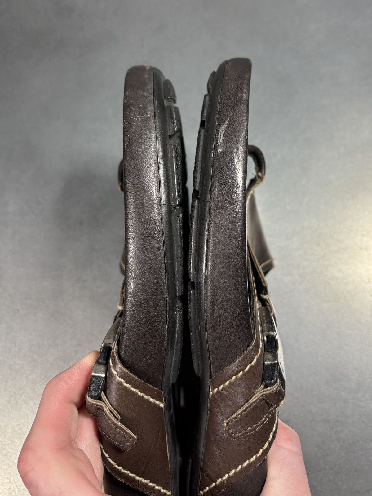 Prada Vintage Prada Sport Flip Flops 2000s Linea Rossa Mules SlipS Size US 7 / IT 37 - 10 Thumbnail