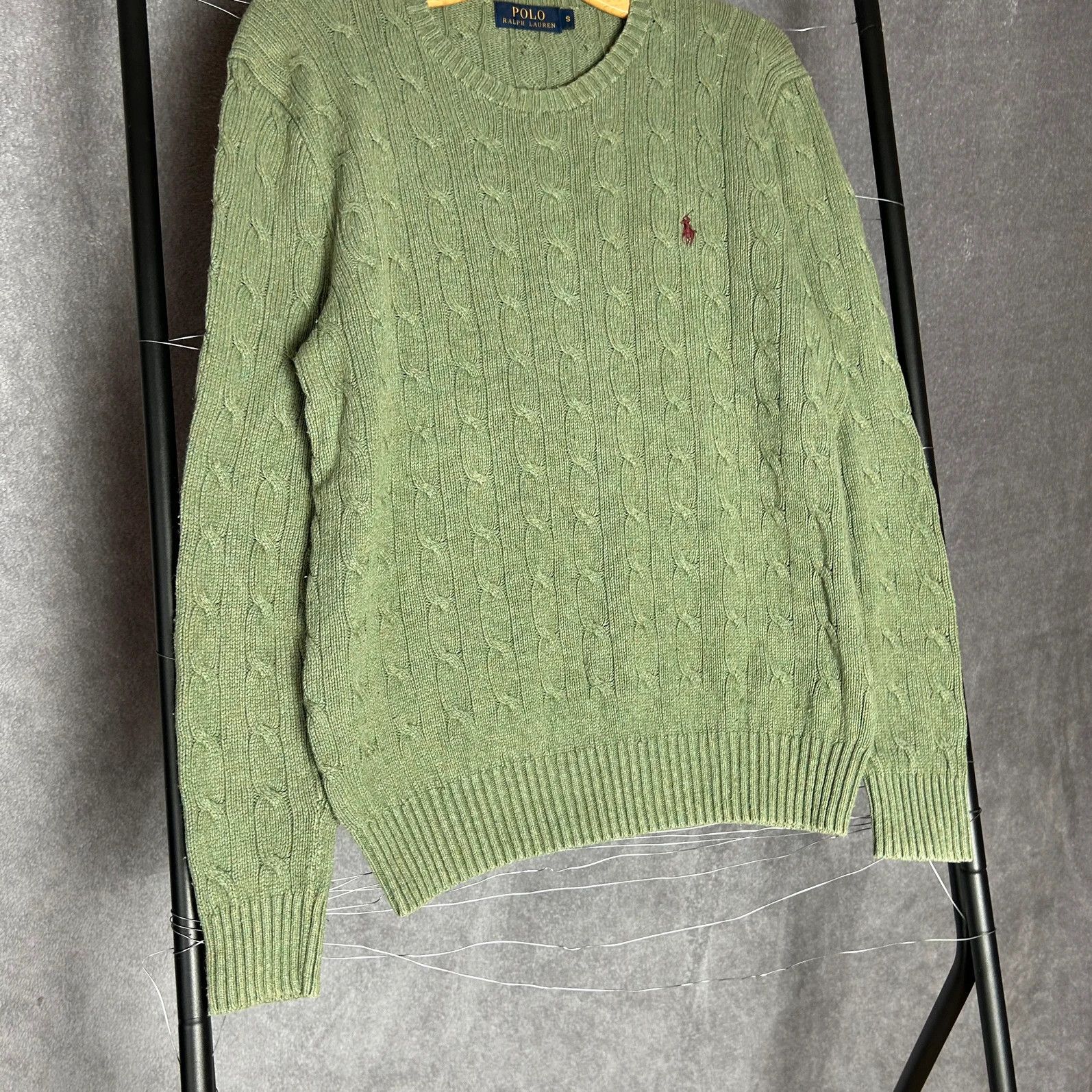 Designer × Polo Ralph Lauren × Ralph Lauren Polo Ralph Lauren knitwear mini logo pony khaki old money Size US S / EU 44-46 / 1 - 4 Thumbnail