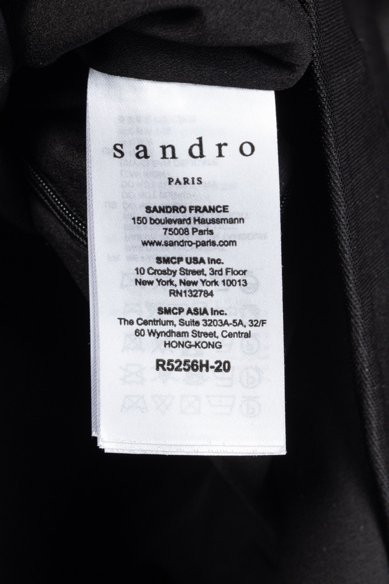 Sandro Sandro AW/17 Black Frilled-Trims Woven Mini Dress Size M / US 6-8 / IT 42-44 - 10 Thumbnail