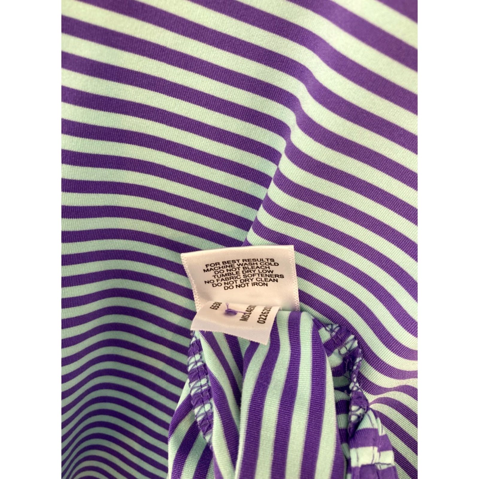 Peter Millar Peter Millar Polo Shirt Mens M Purple Stripe Summer Comfort Shirt Size US M / EU 48-50 / 2 - 7 Thumbnail