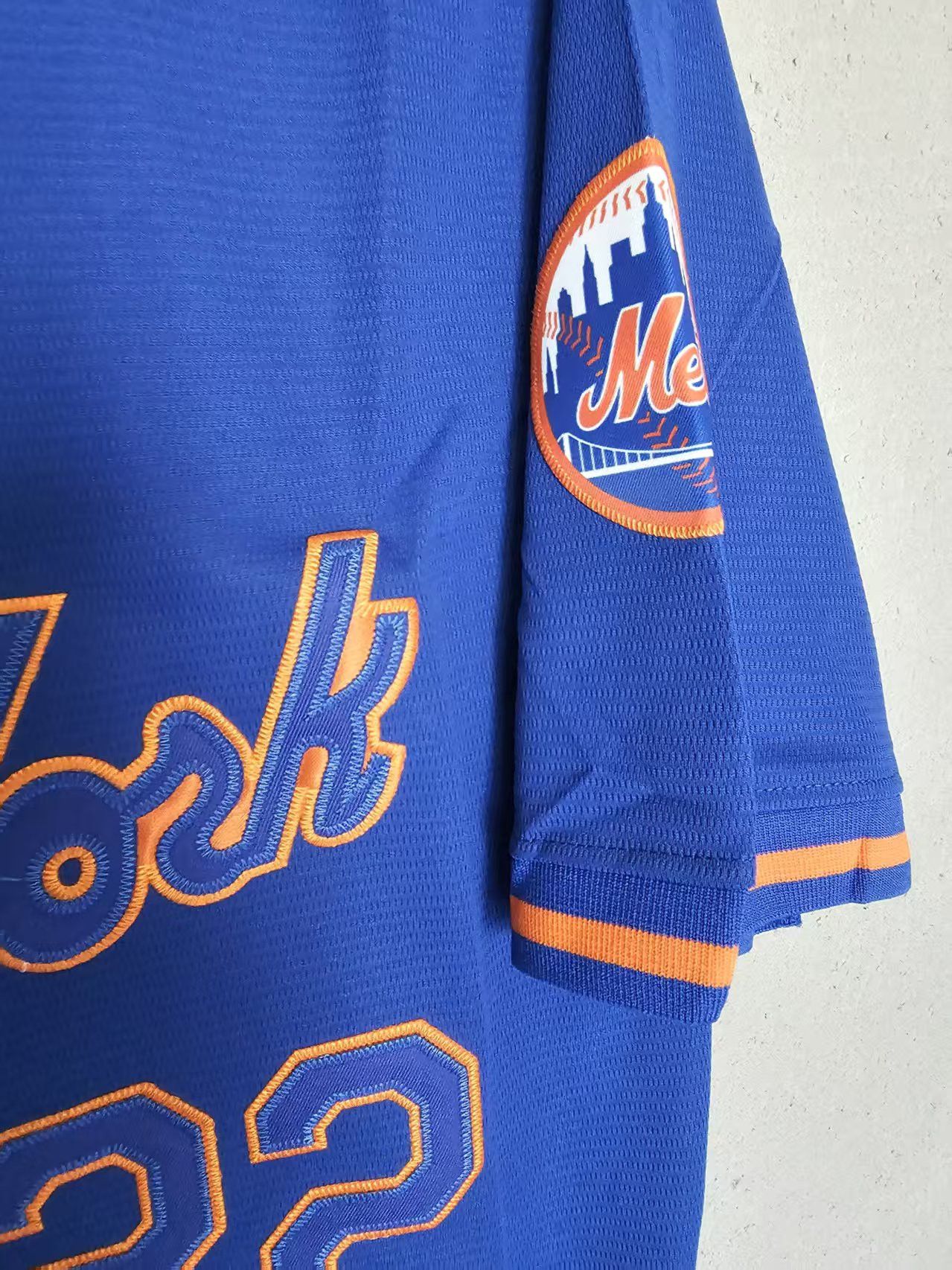 MLB New York Mets 22 Juan Soto Jersey Blue Size US M / EU 48-50 / 2 - 4 Thumbnail