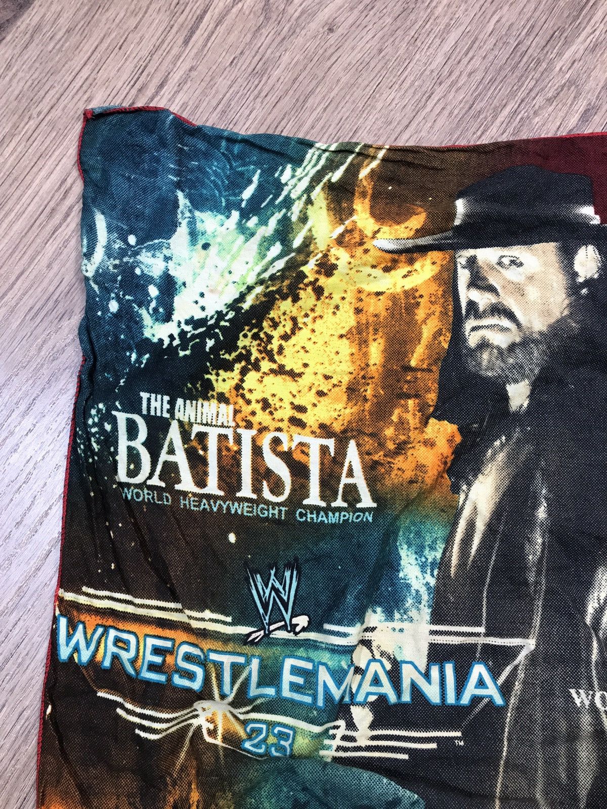 Vintage × WWE × WWF Vintage Bandana Rare Batista Undertaker Size ONE SIZE - 5 Thumbnail