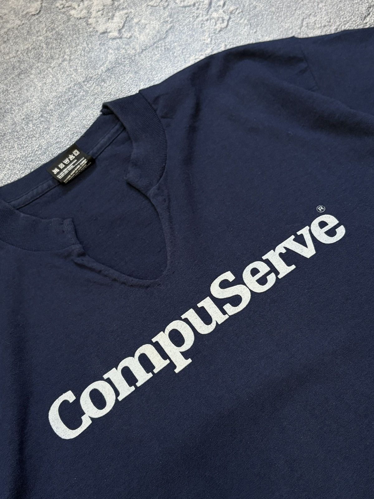 Vintage Vintage 90s CompuServe Promo T-Shirt FOTL USA Made M Size US M / EU 48-50 / 2 - 6 Thumbnail