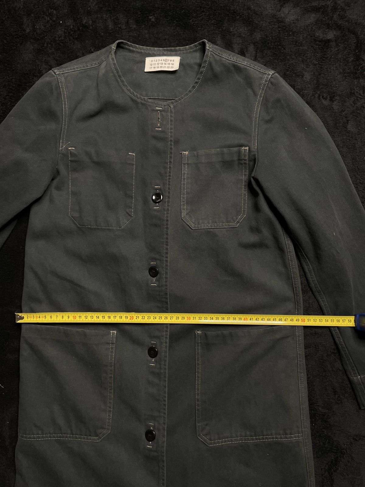 Maison Margiela Vintage 90s Maison Margiela Denim Canvas Coat Size S Size S / US 4 / IT 40 - 11 Thumbnail