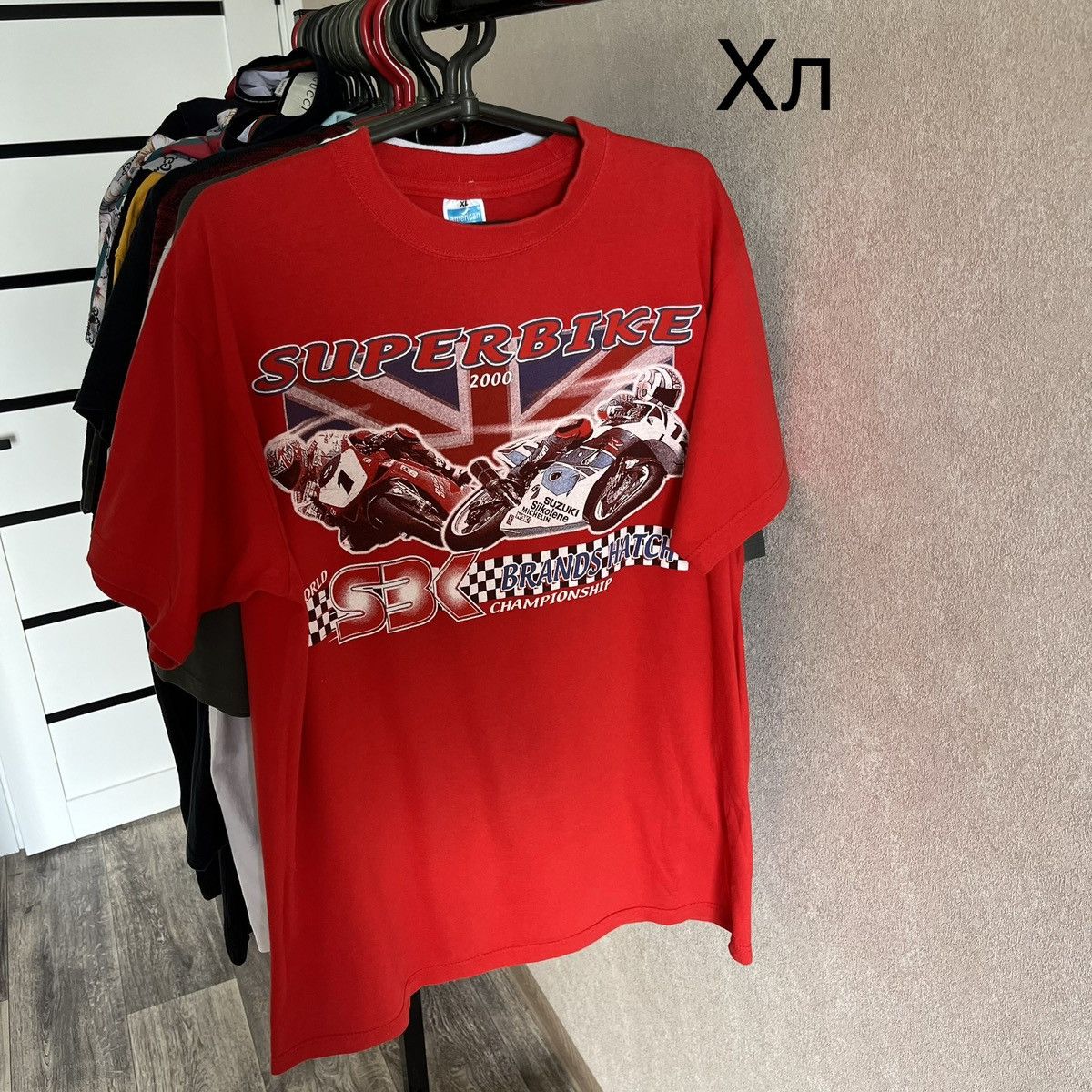 Vintage Superbike 2000 World Sbk Championship T-shirt Size US L / EU 52-54 / 3 - 1 Thumbnail