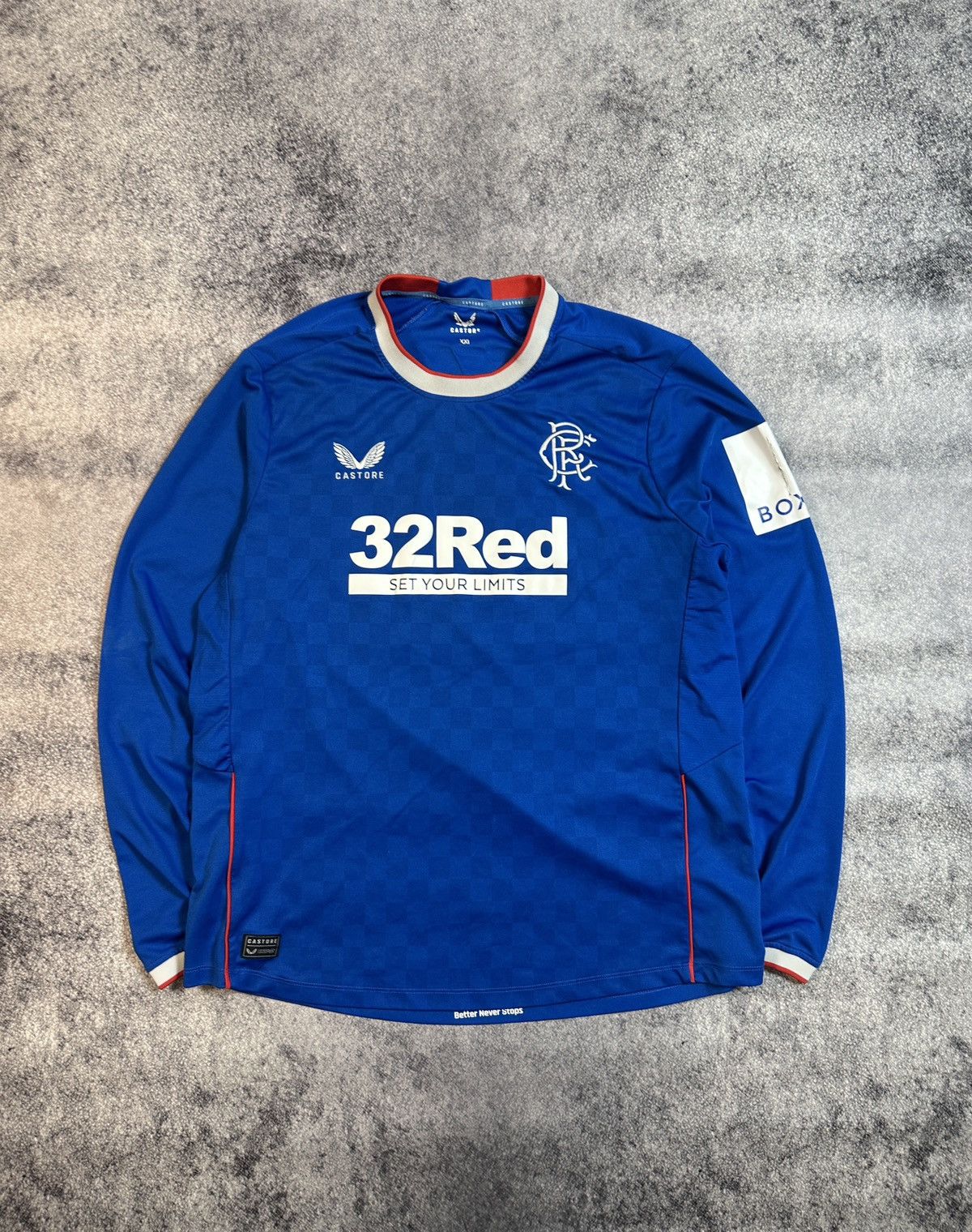 Castore Castore Glasgow Rangers Soccer Long Jersey Streetwear XXL Size US XXL / EU 58 / 5 - 1 Thumbnail